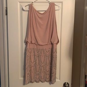 Semi formal, above knee length dress